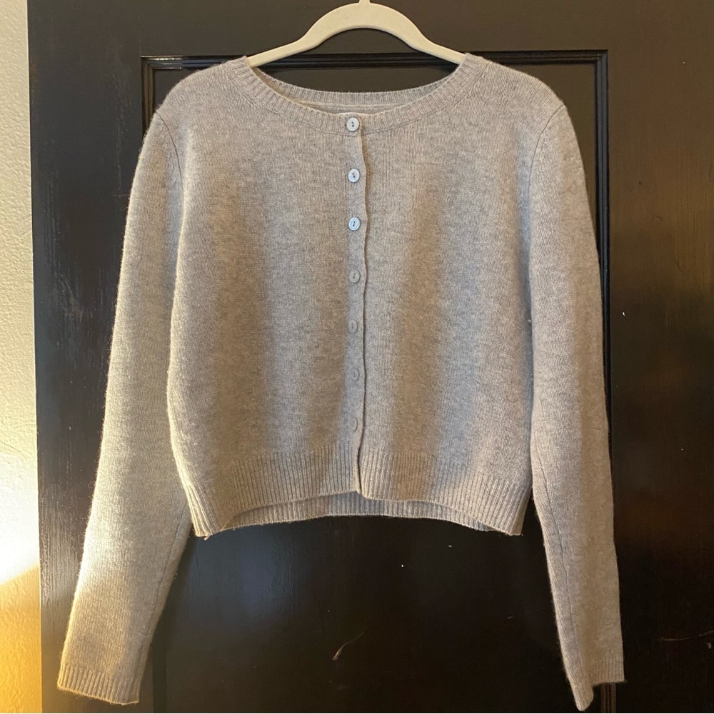 Reformation cashmere cardigan